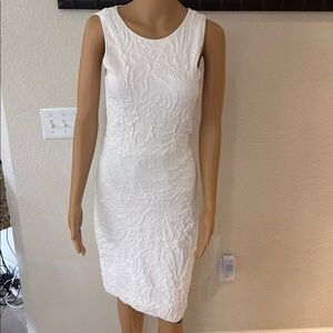 Lilly Pulitzer Cream Sheath Dress with Scoop Neck